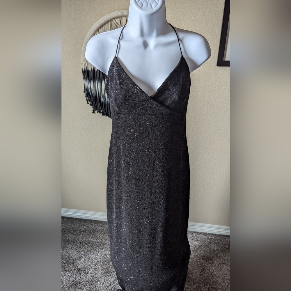 Long glitter dress